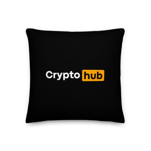 Crypto Hub Premium Pillow