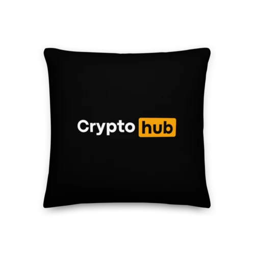 Crypto Hub Premium Pillow