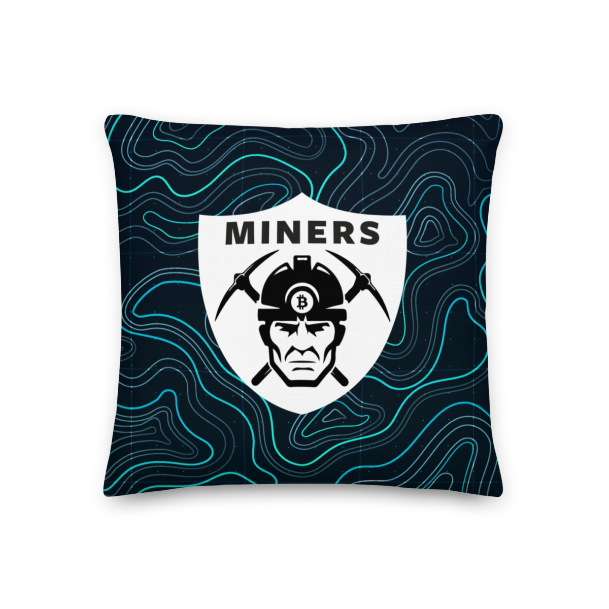 Crypto Miners Premium Pillow