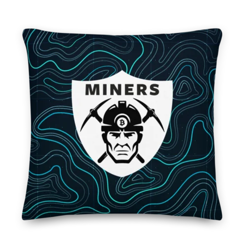 Crypto Miners Premium Pillow