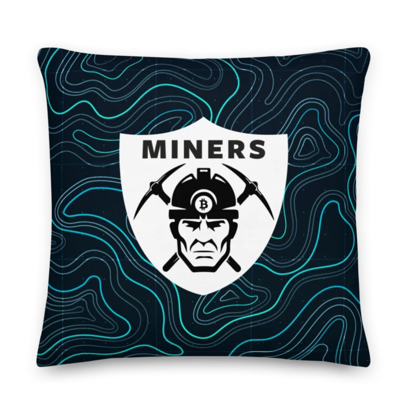 Crypto Miners Premium Pillow