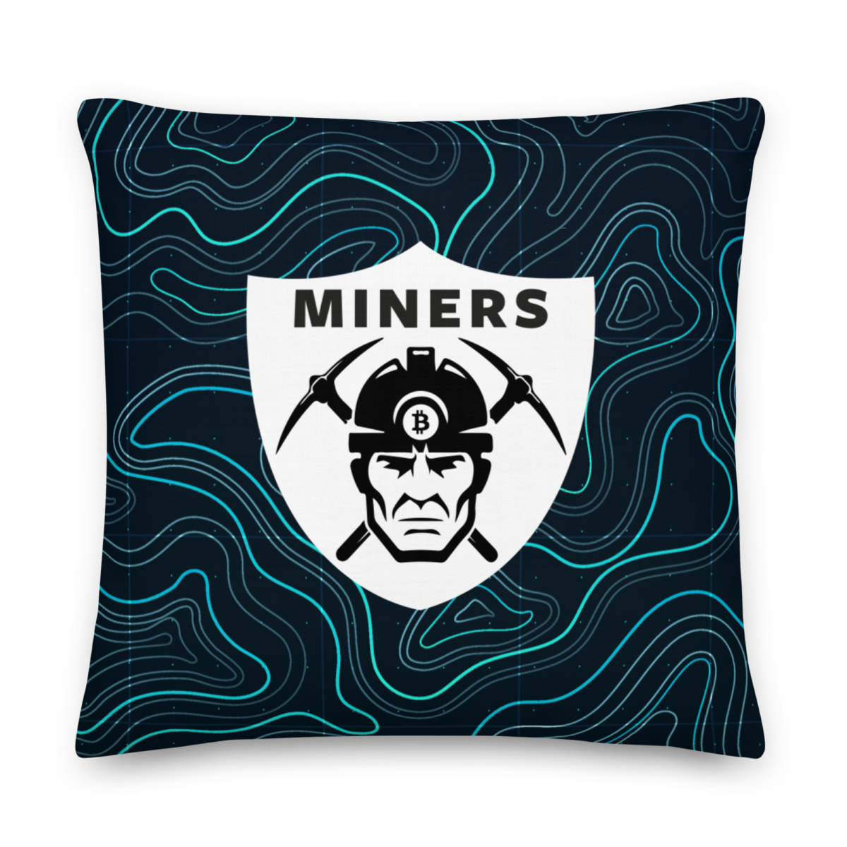 Crypto Miners Premium Pillow