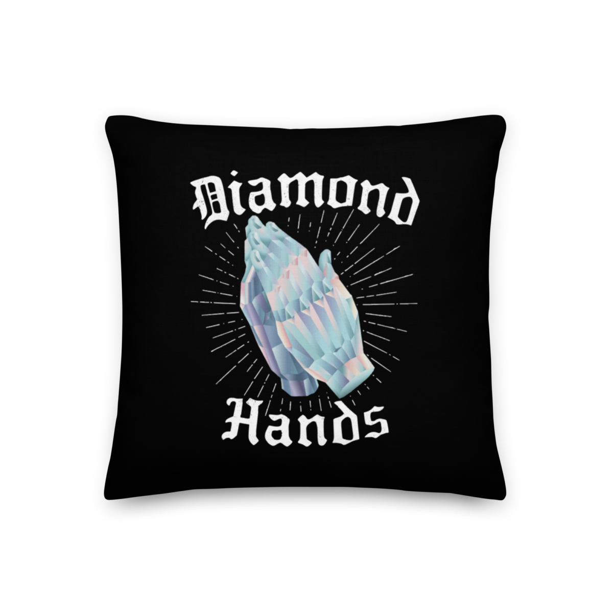 Diamond Hands Premium Pillow
