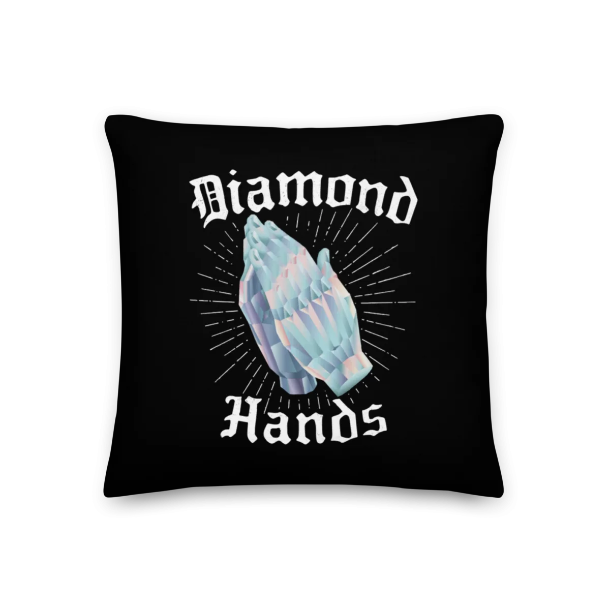 Diamond Hands Premium Pillow - Image 3