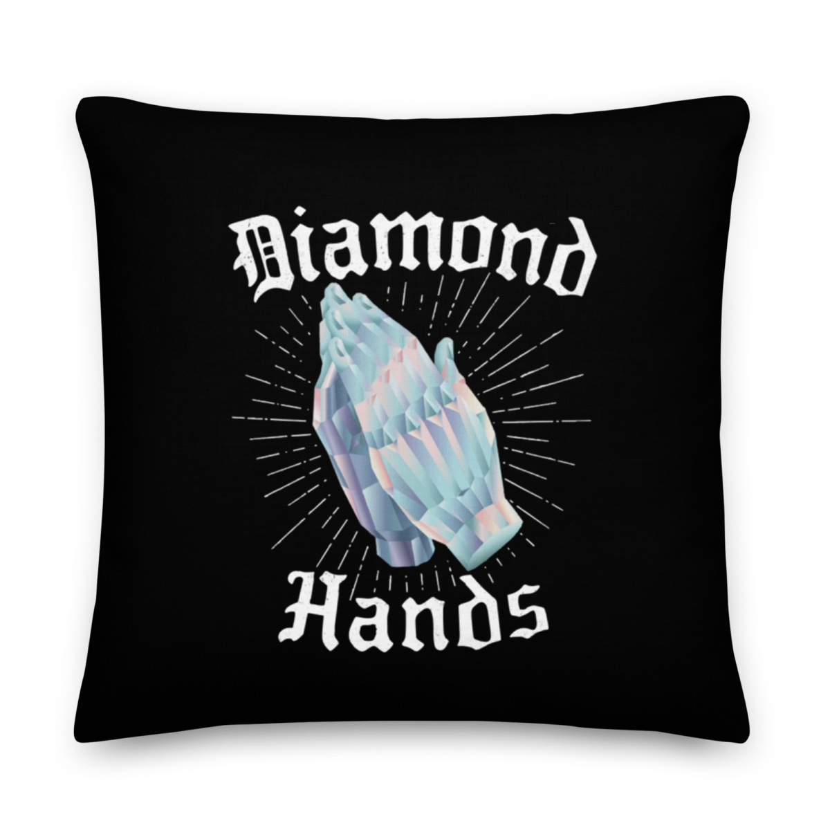Diamond Hands Premium Pillow