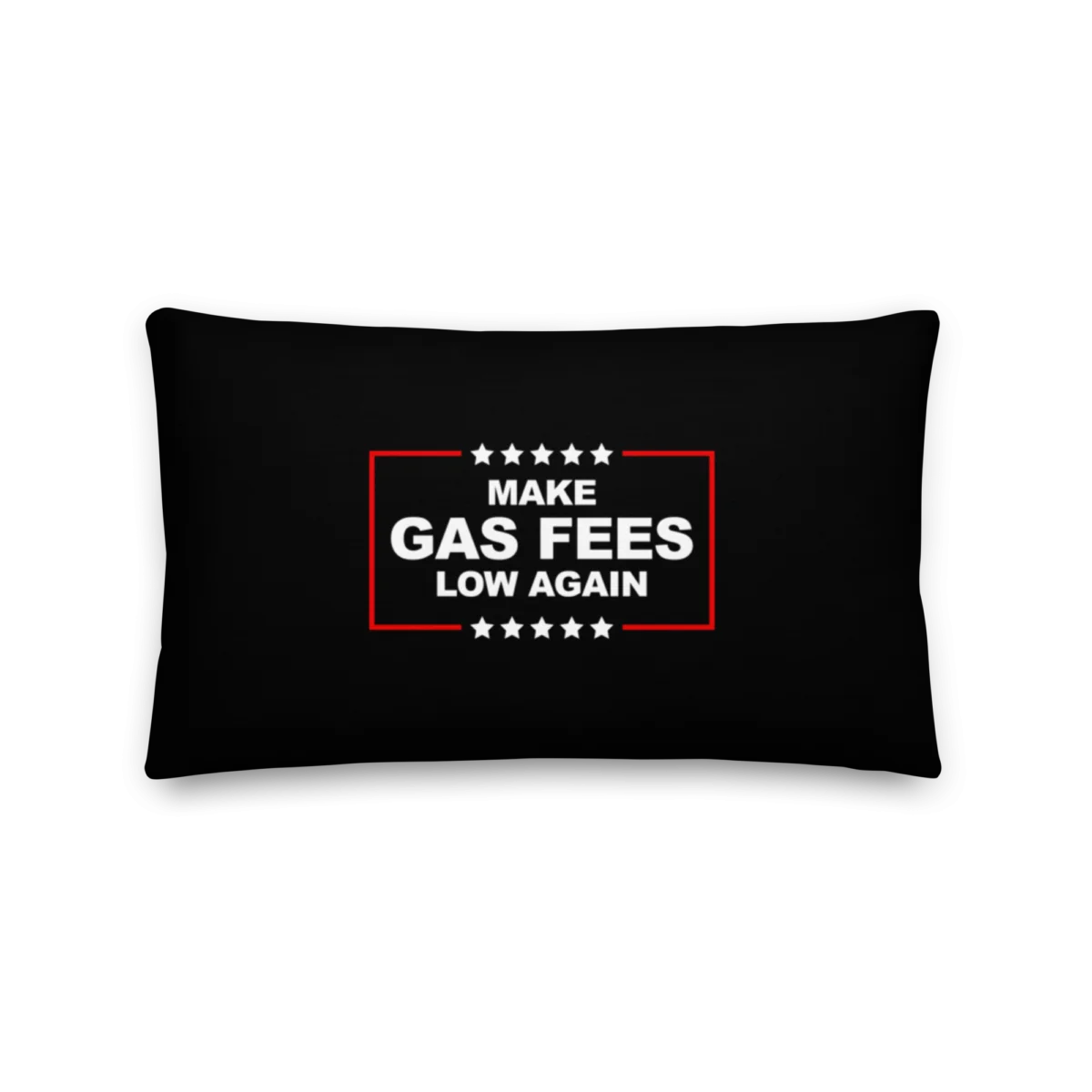 Make Gas Fees Low Again Premium Pillow - Image 4
