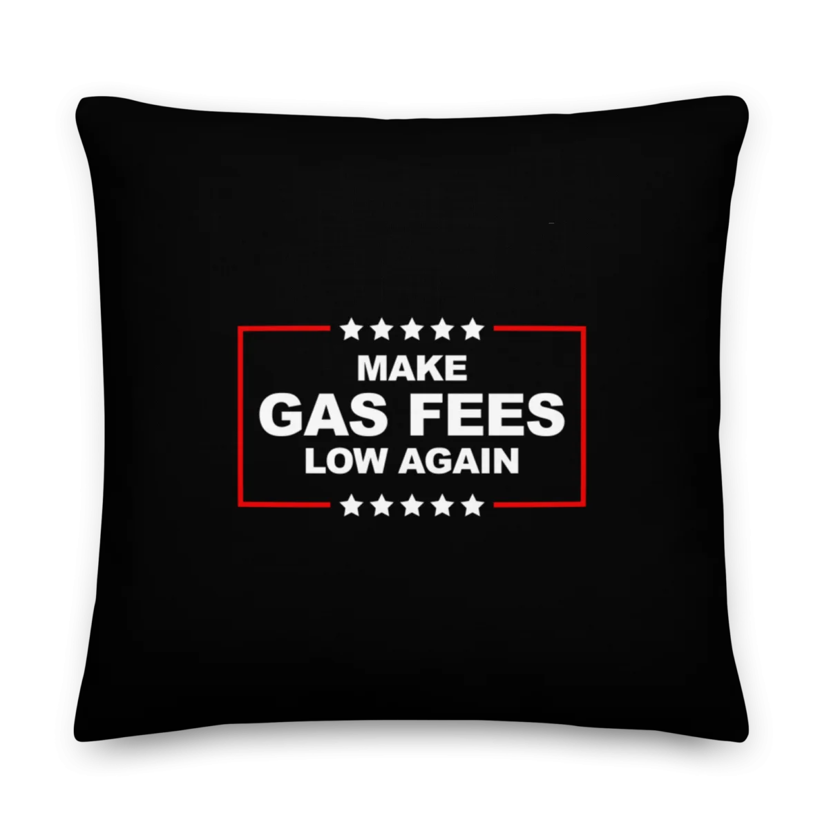 Make Gas Fees Low Again Premium Pillow - Image 6