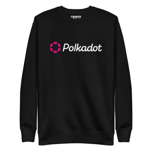Polkadot Black Sweatshirt