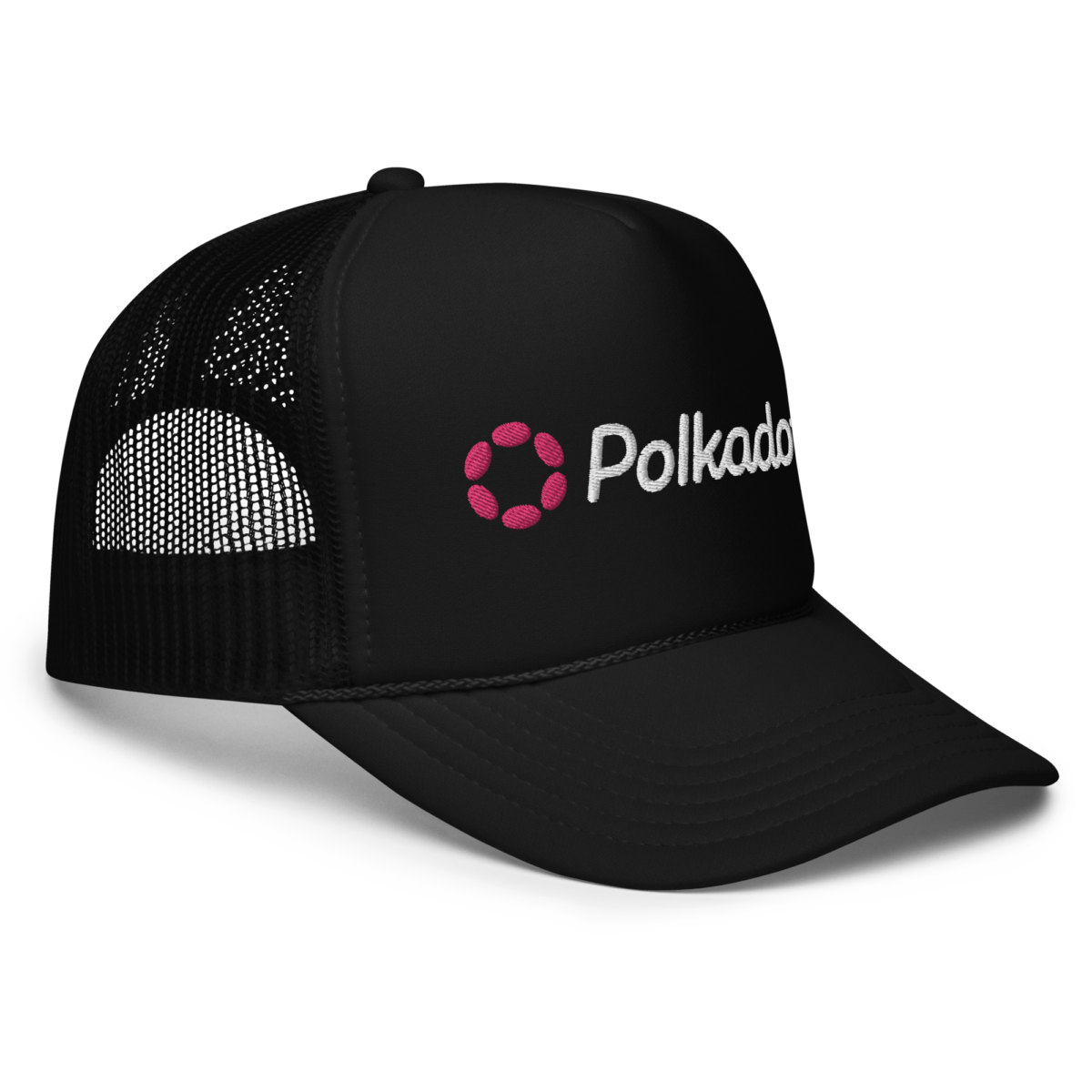 Polkadot Foam Trucker Hat
