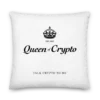 Queen of Crypto Premium Pillow