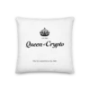 Queen of Crypto Premium Pillow