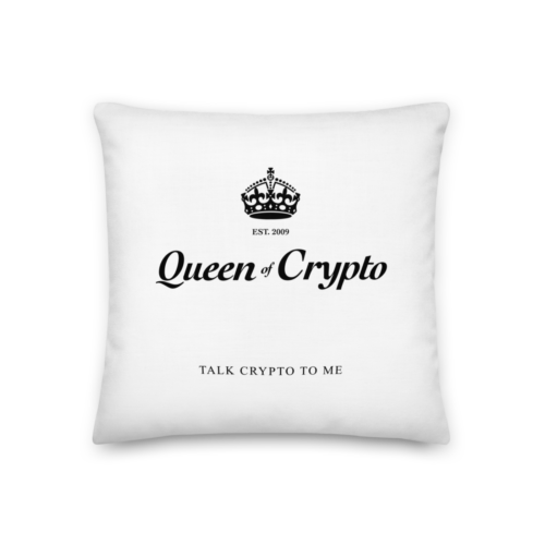 Queen of Crypto Premium Pillow