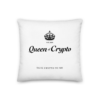 Queen of Crypto Premium Pillow