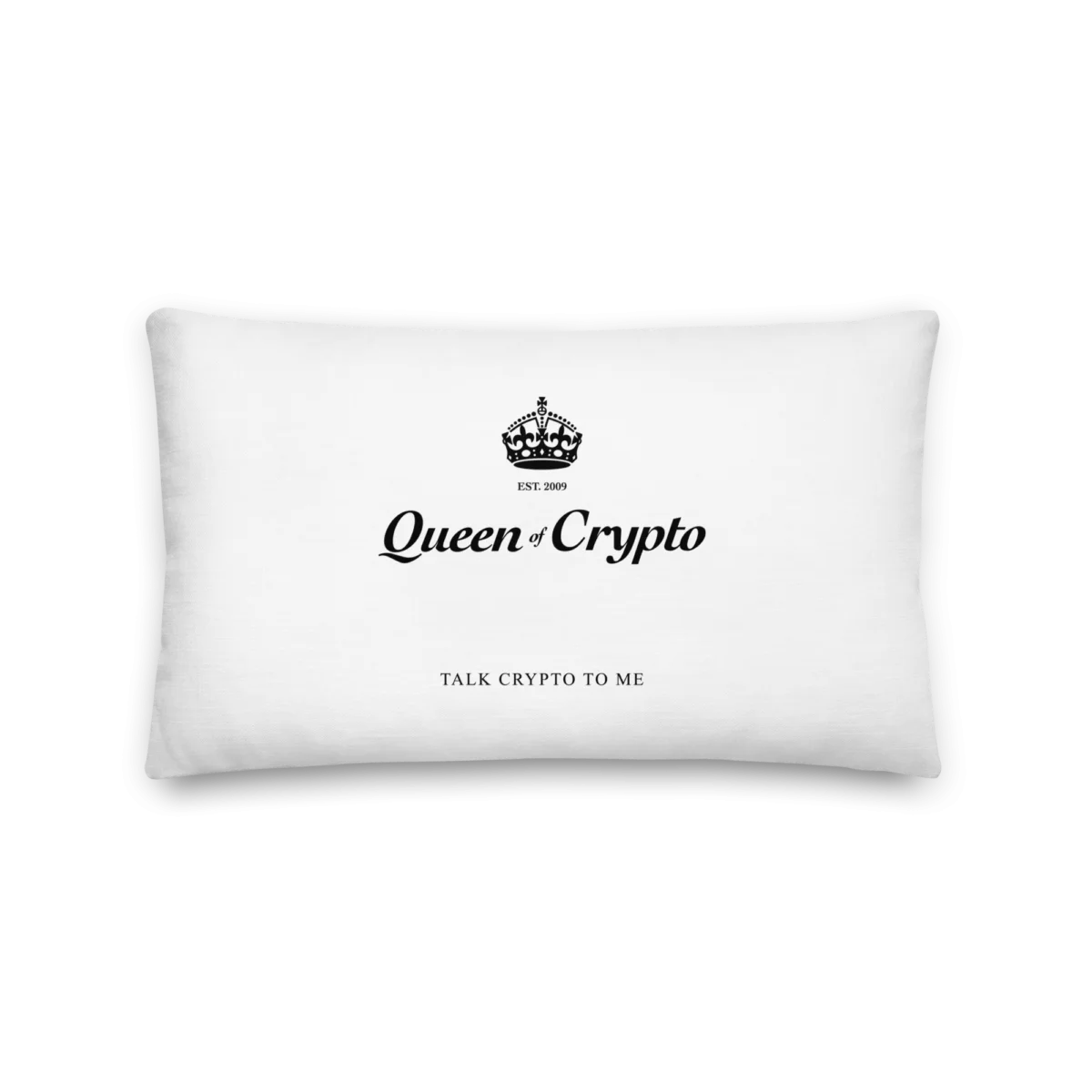 Queen of Crypto Premium Pillow - Image 5