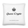 Queen of Crypto Premium Pillow