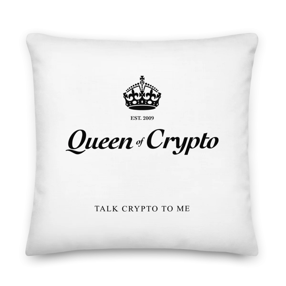 Queen of Crypto Premium Pillow - Image 6