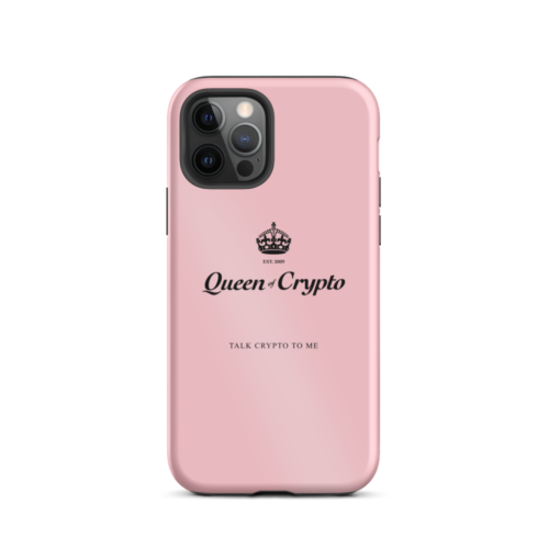 Queen of Crypto Tough iPhone Case
