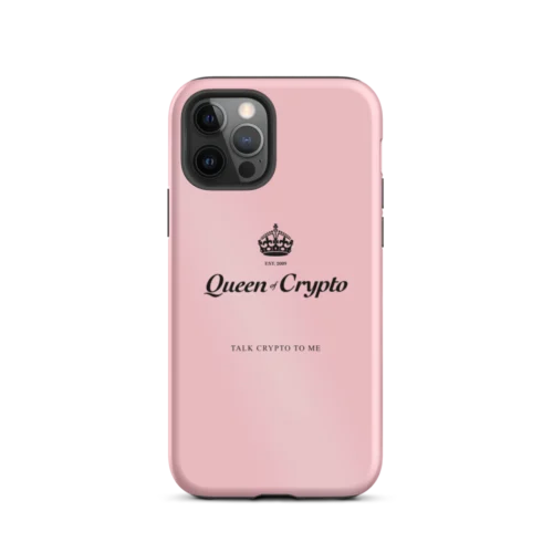 Queen of Crypto Tough iPhone Case