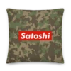 Satoshi Camouflage Premium Pillow