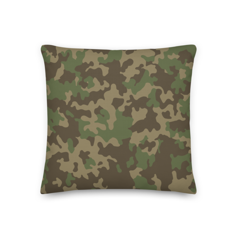Satoshi Camouflage Premium Pillow