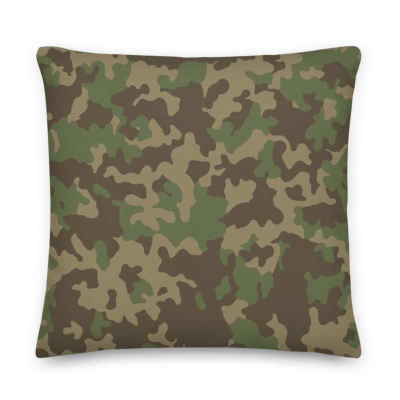 Satoshi Camouflage Premium Pillow