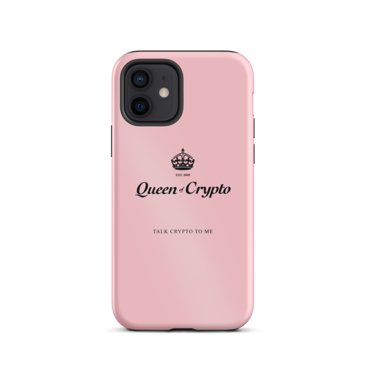 tough iphone case glossy iphone 12 front 6345e1ac9493f - Queen of Crypto Tough iPhone Case