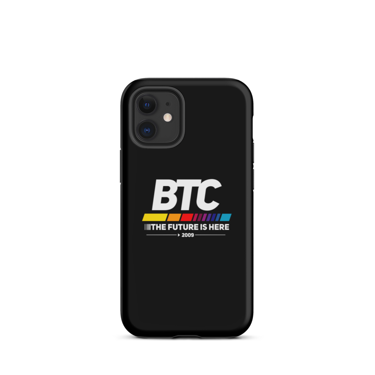 tough iphone case glossy iphone 12 mini front 6345d56a31083 - BTC: The Future Is Here Tough iPhone Case