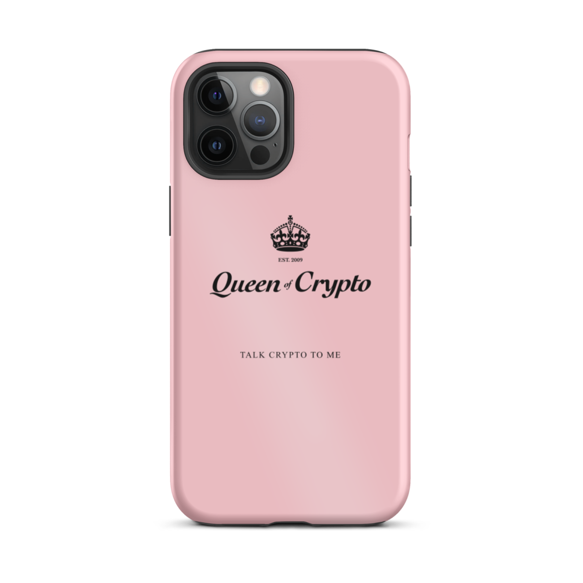 tough iphone case glossy iphone 12 pro max front 6345e1ac949de - Queen of Crypto Tough iPhone Case