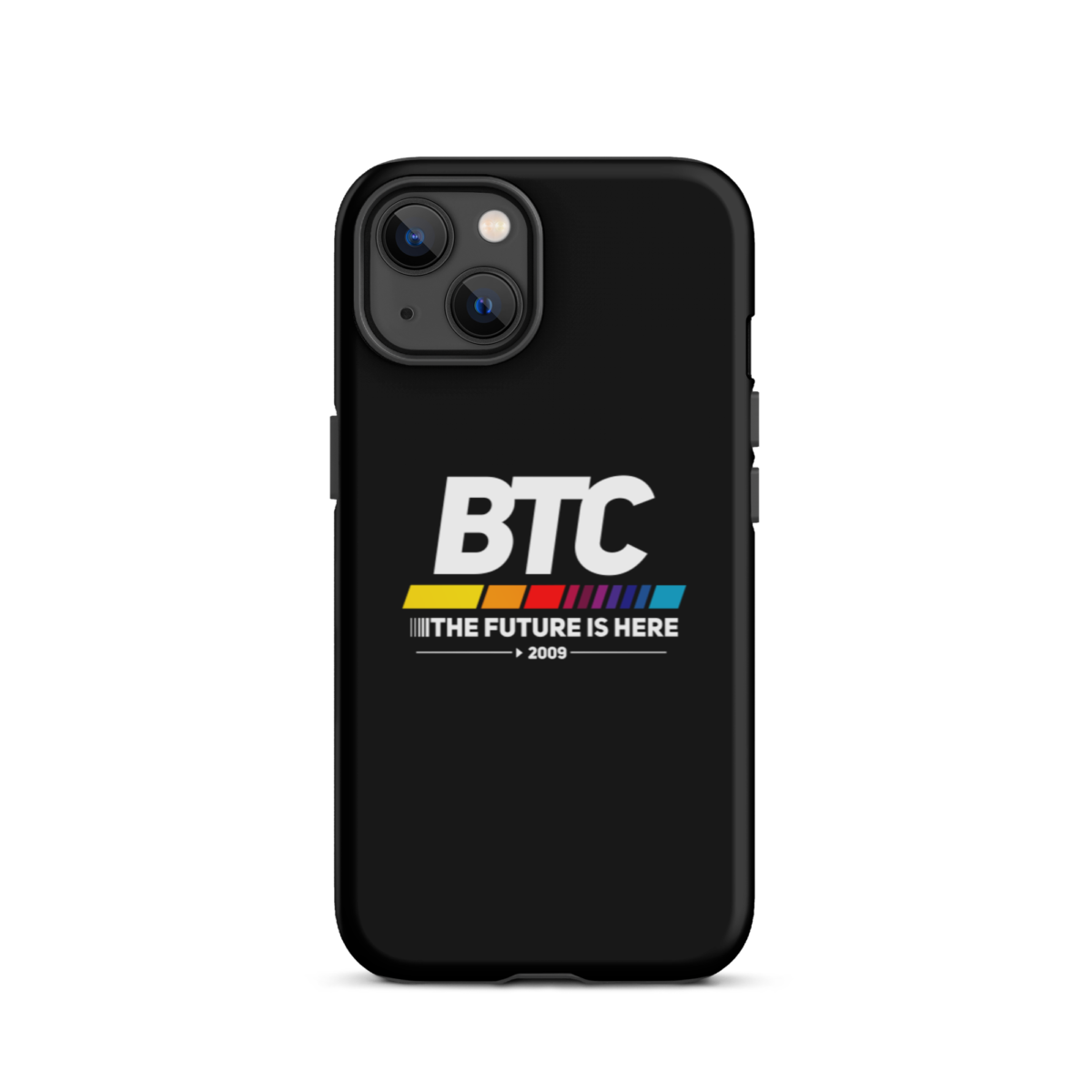 tough iphone case glossy iphone 13 front 6345d56a312ef - BTC: The Future Is Here Tough iPhone Case