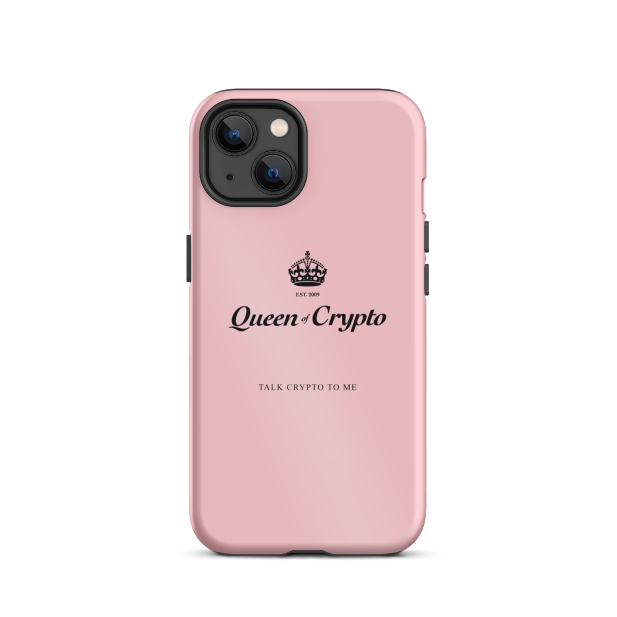 tough iphone case glossy iphone 13 front 6345e1ac94a4d - Queen of Crypto Tough iPhone Case