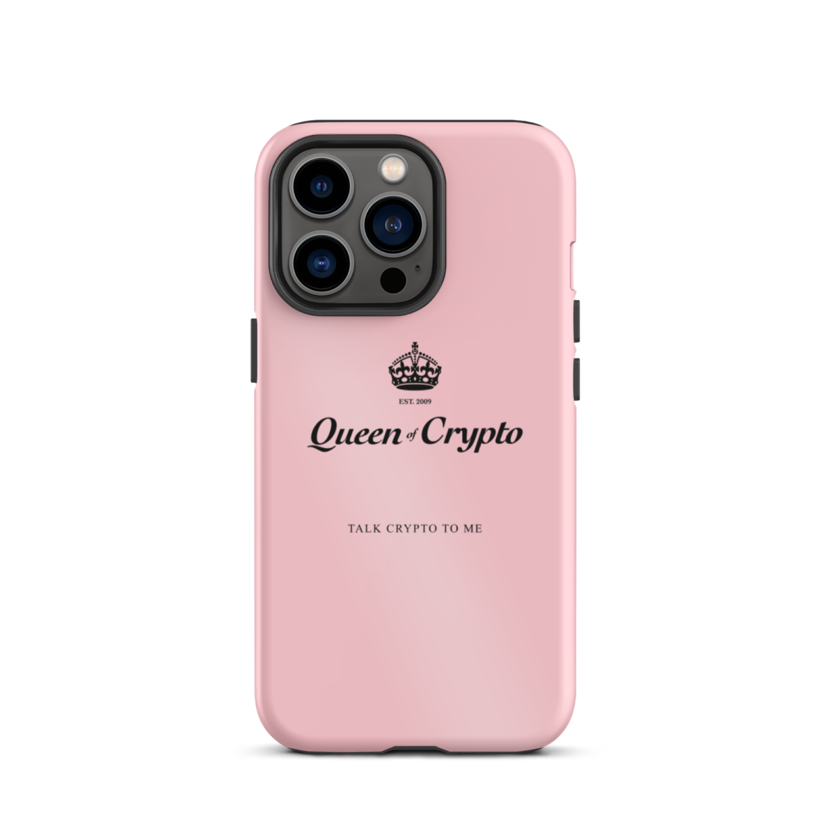 tough iphone case glossy iphone 13 pro front 6345e1ac94aaf - Queen of Crypto Tough iPhone Case