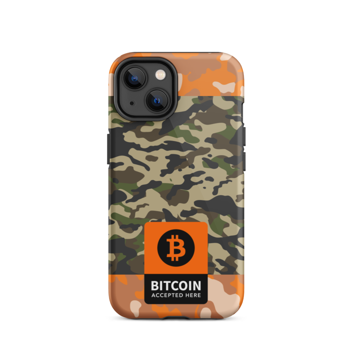 tough iphone case glossy iphone 14 front 6345df01a3218 - Bitcoin Accepted Here Camo Tough iPhone Case
