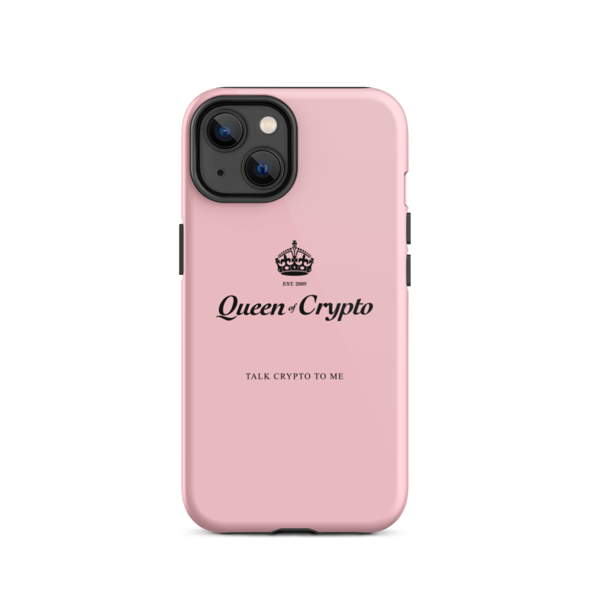 tough iphone case glossy iphone 14 front 6345e1ac94b90 - Queen of Crypto Tough iPhone Case
