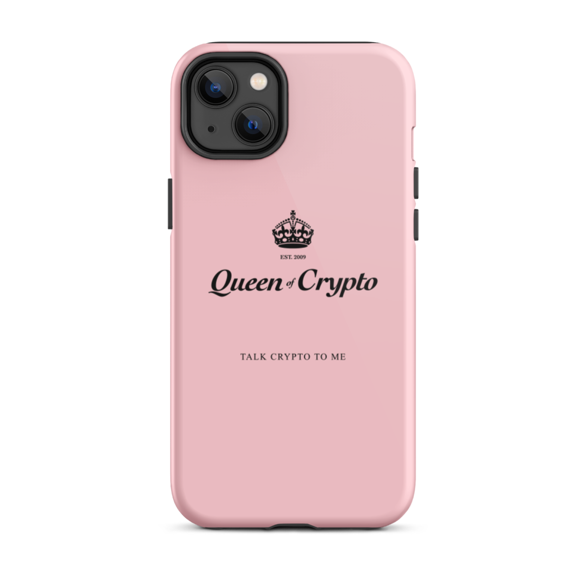 tough iphone case glossy iphone 14 plus front 6345e1ac94bf0 - Queen of Crypto Tough iPhone Case
