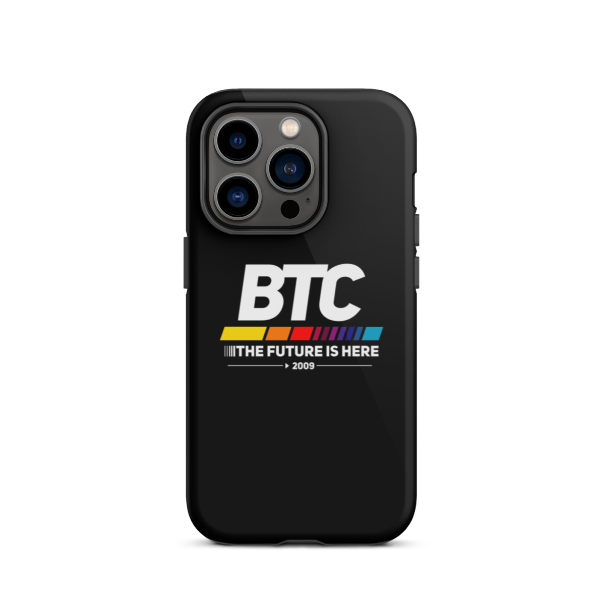 tough iphone case glossy iphone 14 pro front 6345d56a314ee - BTC: The Future Is Here Tough iPhone Case