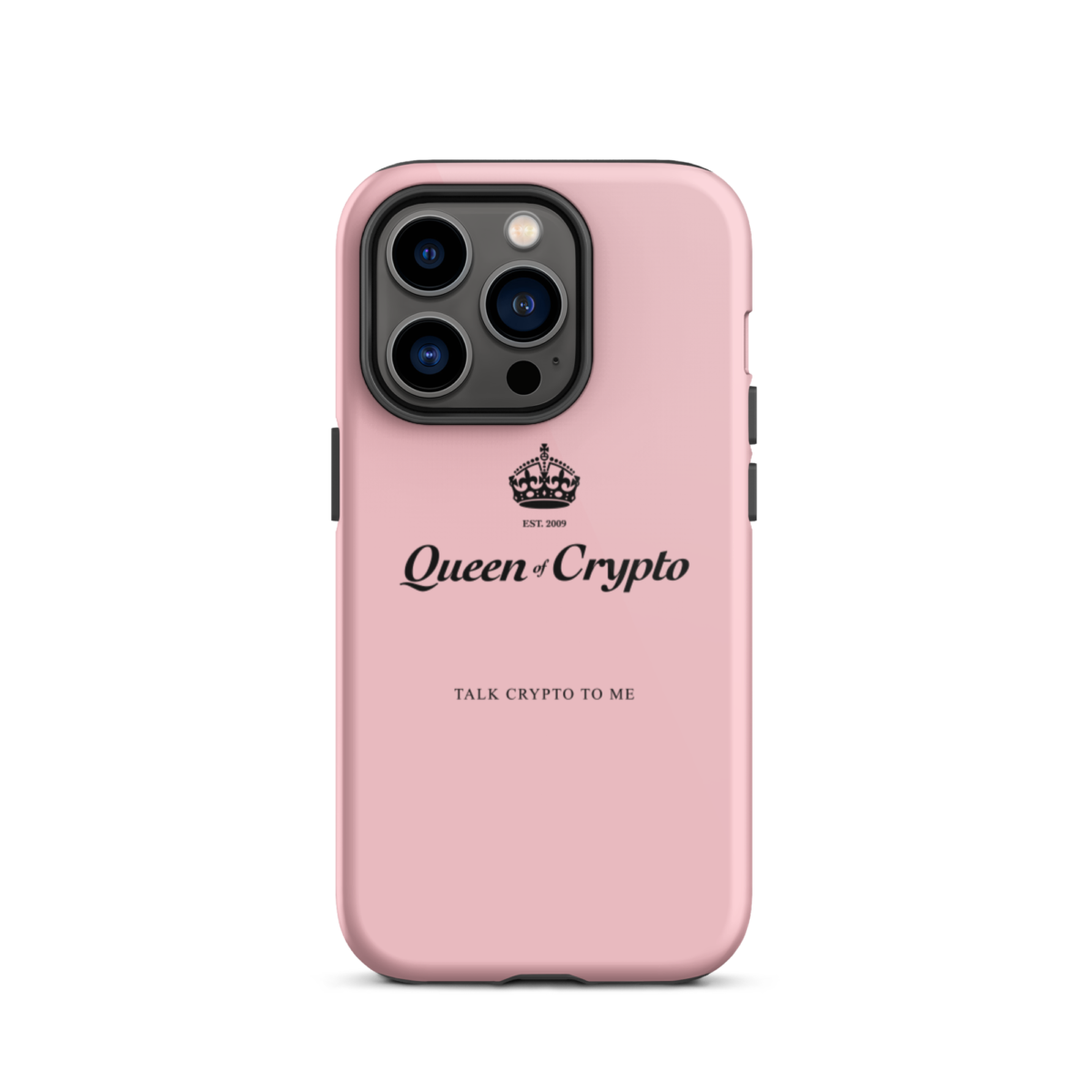 tough iphone case glossy iphone 14 pro front 6345e1ac94c4e - Queen of Crypto Tough iPhone Case