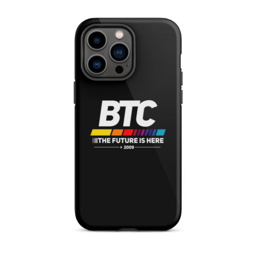 tough iphone case glossy iphone 14 pro max front 6345d56a30730 - BTC: The Future Is Here Tough iPhone Case
