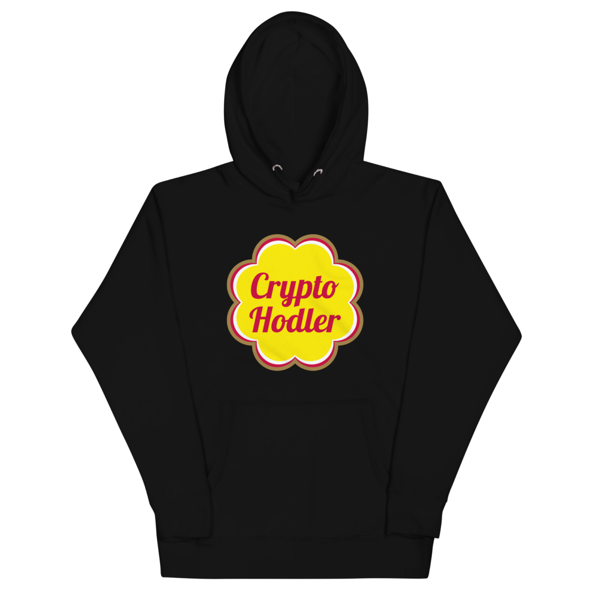 unisex premium hoodie black front 6357a8b80080e - Crypto Hodler Hoodie