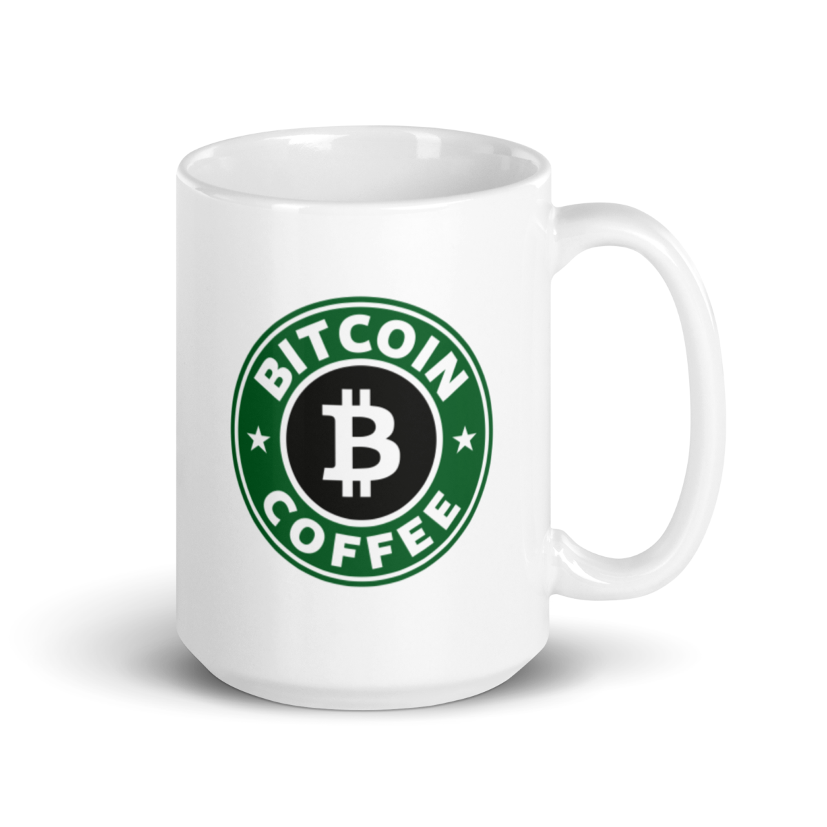 white glossy mug 15oz handle on right 635bd73196b06 - Bitcoin Coffee mug
