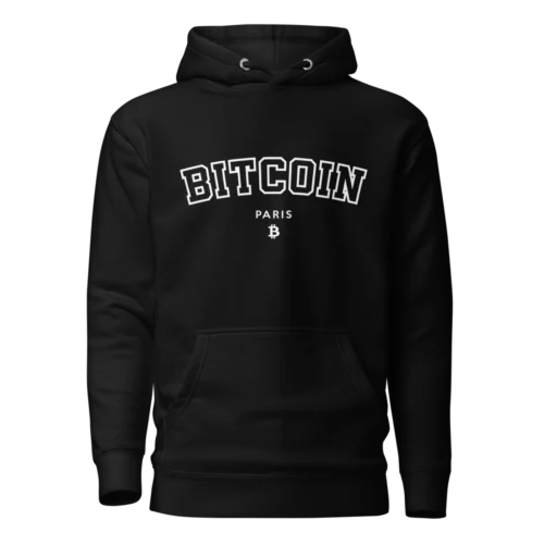Bitcoin Paris Varsity Hoodie