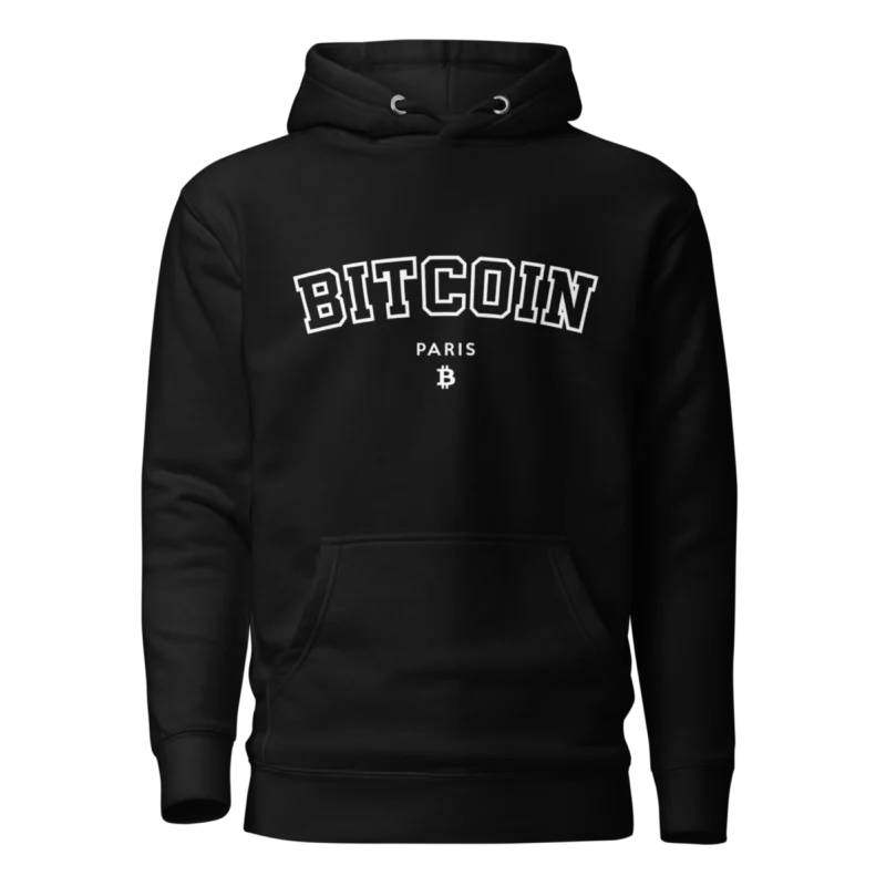 Bitcoin Paris Varsity Hoodie