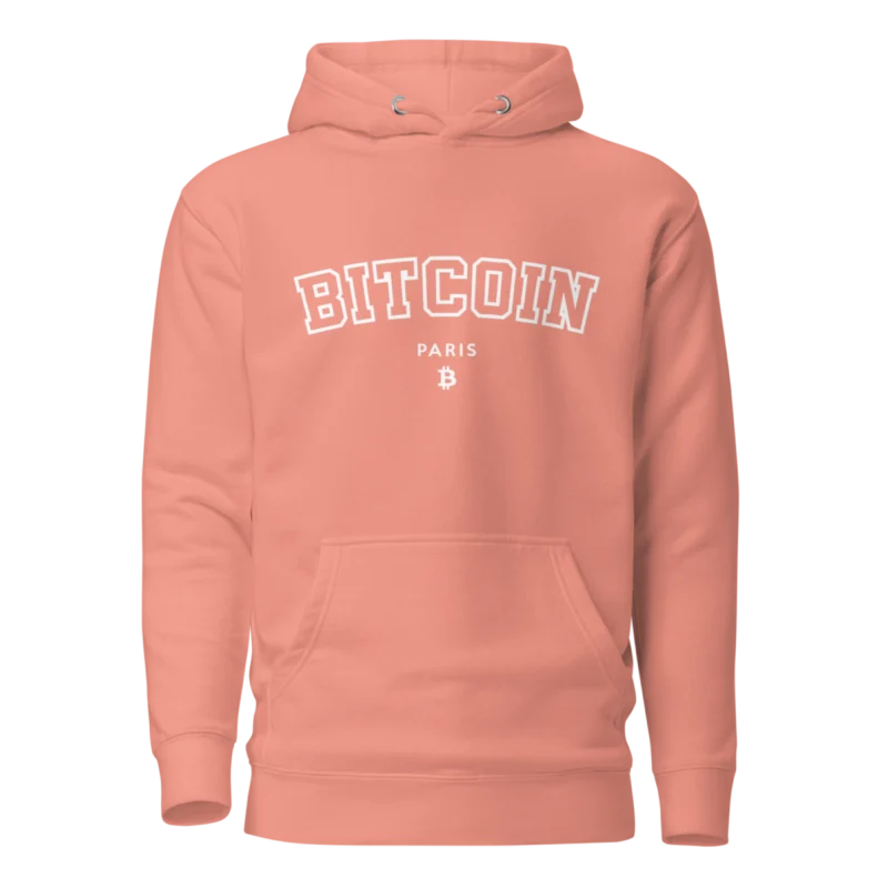 Bitcoin Paris Varsity Hoodie