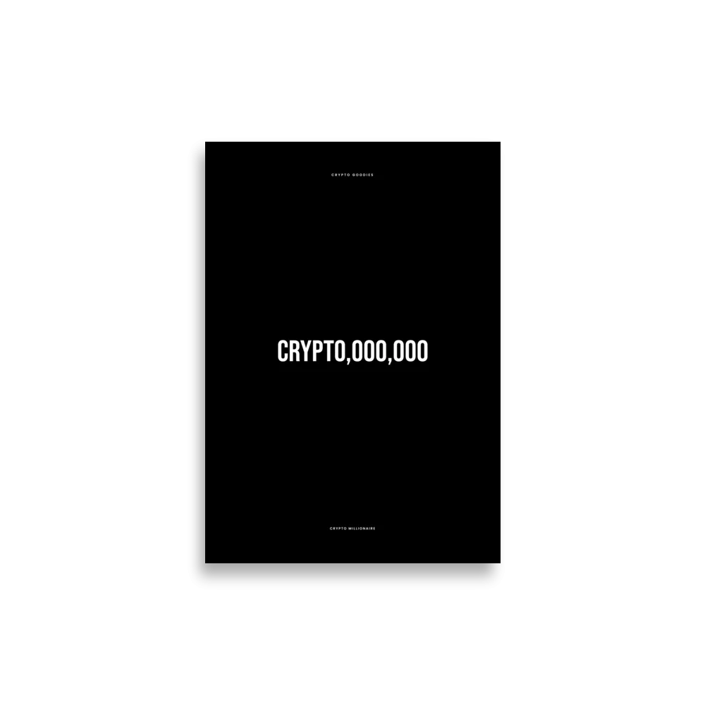 Crypto Millionaire Poster - Image 3