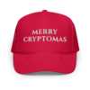 Merry Cryptomas Foam Trucker Hat