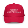 Merry Cryptomas Foam Trucker Hat
