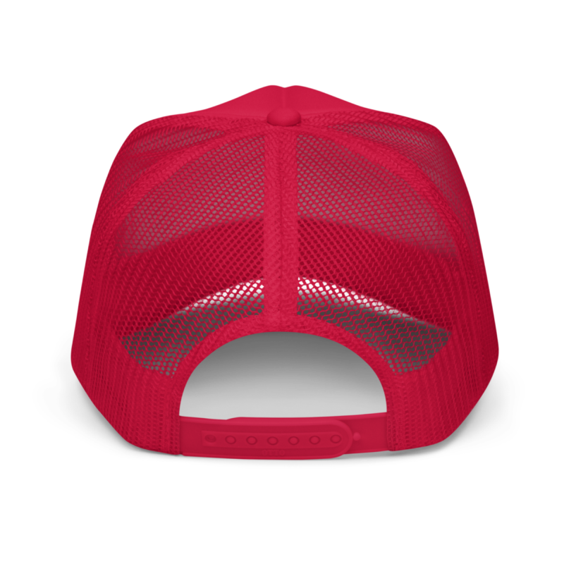 Merry Cryptomas Foam Trucker Hat