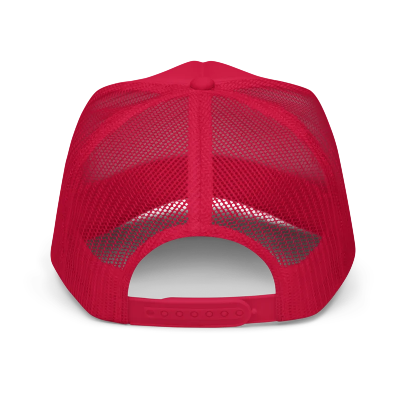 Merry Cryptomas Foam Trucker Hat