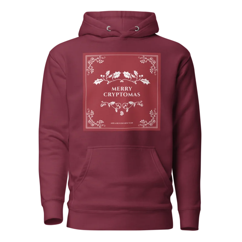 Merry Cryptomas Ugly Christmas Hoodie