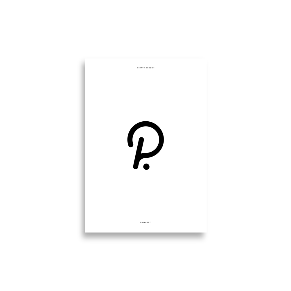 Polkadot Minimal Poster