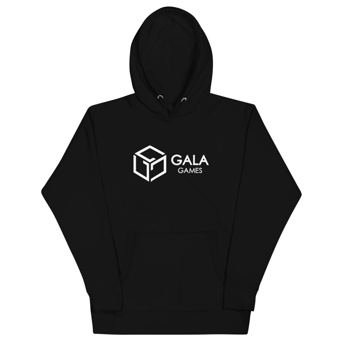 unisex premium hoodie black front 63698dd5e89a1 - Gala Games Hoodie